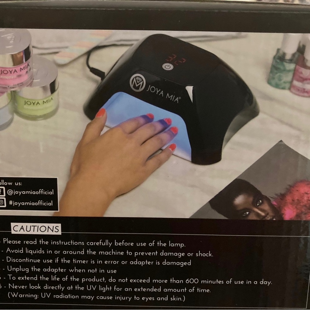 Brand New In Box-JOYA MIA- LED UV Nail Dryer